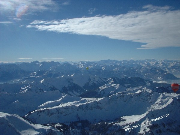 alpenpanorama ballonfahrt alpenfahrt